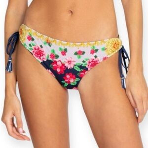 Johnny Was Raina Tassle‎ Bikini Bottom Size Small MSRP $88
